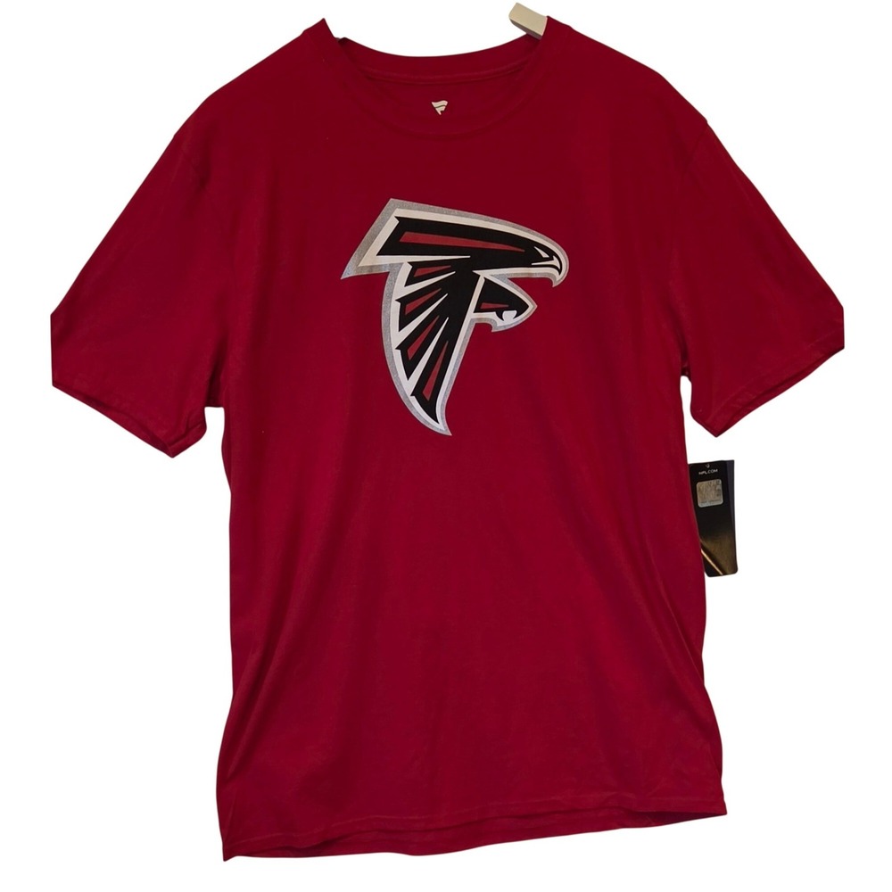 Fanatics Atlanta Falcons T-Shirt Mens Large Red New NFL Graphic Tee FGQF6E